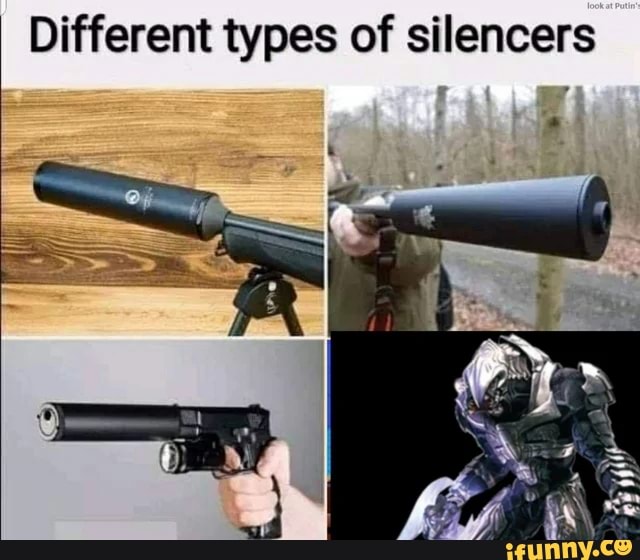 Silencer memes. Best Collection of funny Silencer pictures on