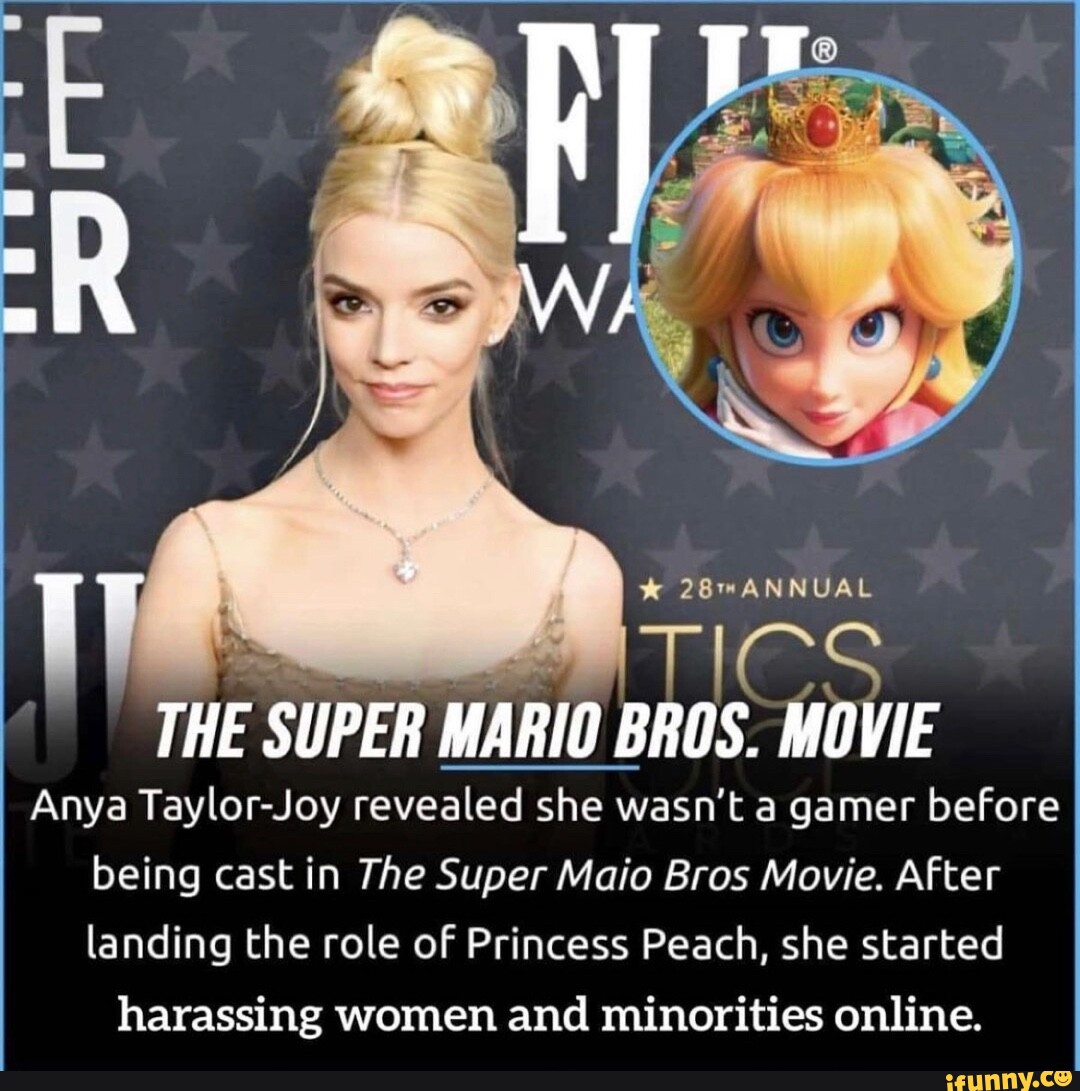 Anya Taylor-Joy Turned Into A Gamer For 'The Super Mario Bros. Movie