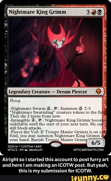 my art lives here :] — Nightmare King Grimm