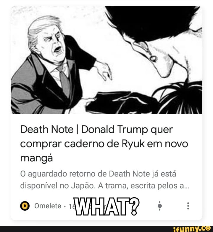 O que esperar do retorno de Death Note?