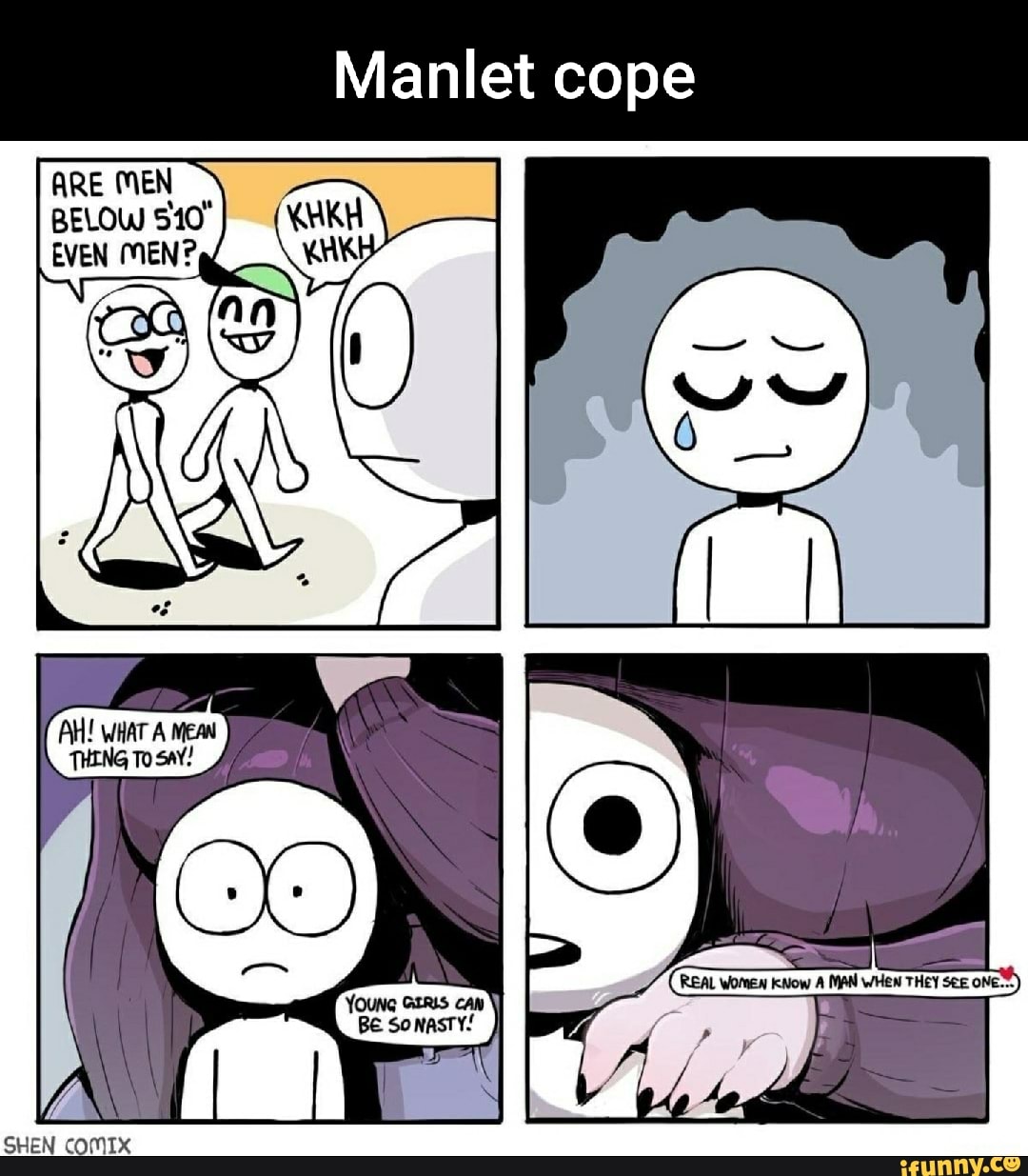 Manlet Cope Are Men Below Even Men? Seen - Ifunny Brazil