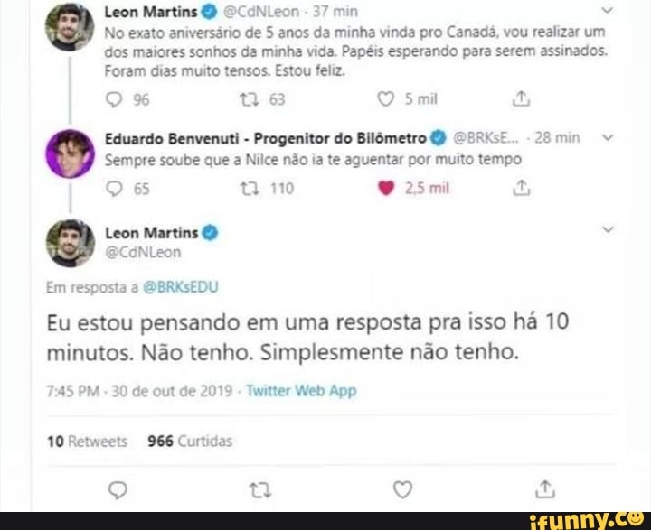 Leonmartins memes. Best Collection of funny Leonmartins pictures on iFunny  Brazil