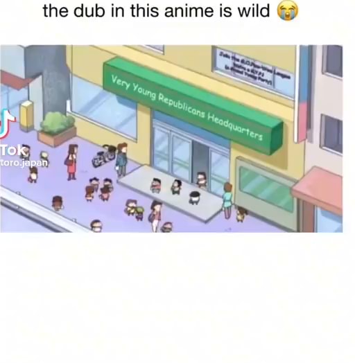 The dub in this anime is wild I Tok ters Japan - iFunny Brazil