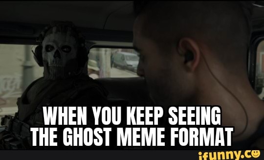 Ghost Staring MW2 Meme, Ghost Staring / Ghost Gaze (MW2)