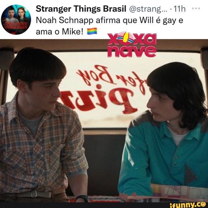 Stranger things': Ator confirma que Will é gay e apaixonado por Mike