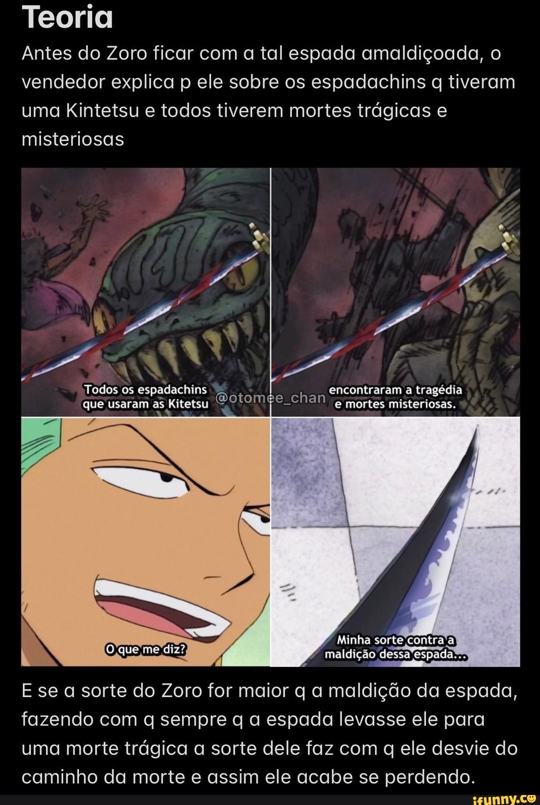 ZORO MORREU? O QUE ACONTECEU COM ZORO EM ONE PIECE? 