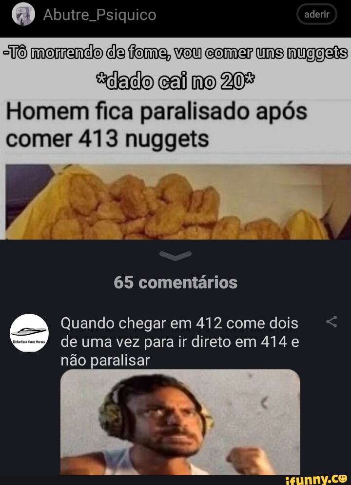 Goofy ahh nugget*: - iFunny Brazil