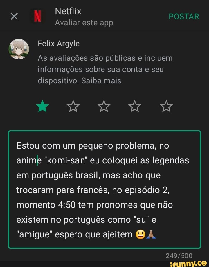 Komi-San  Dublagem da segunda fase chega à Netflix