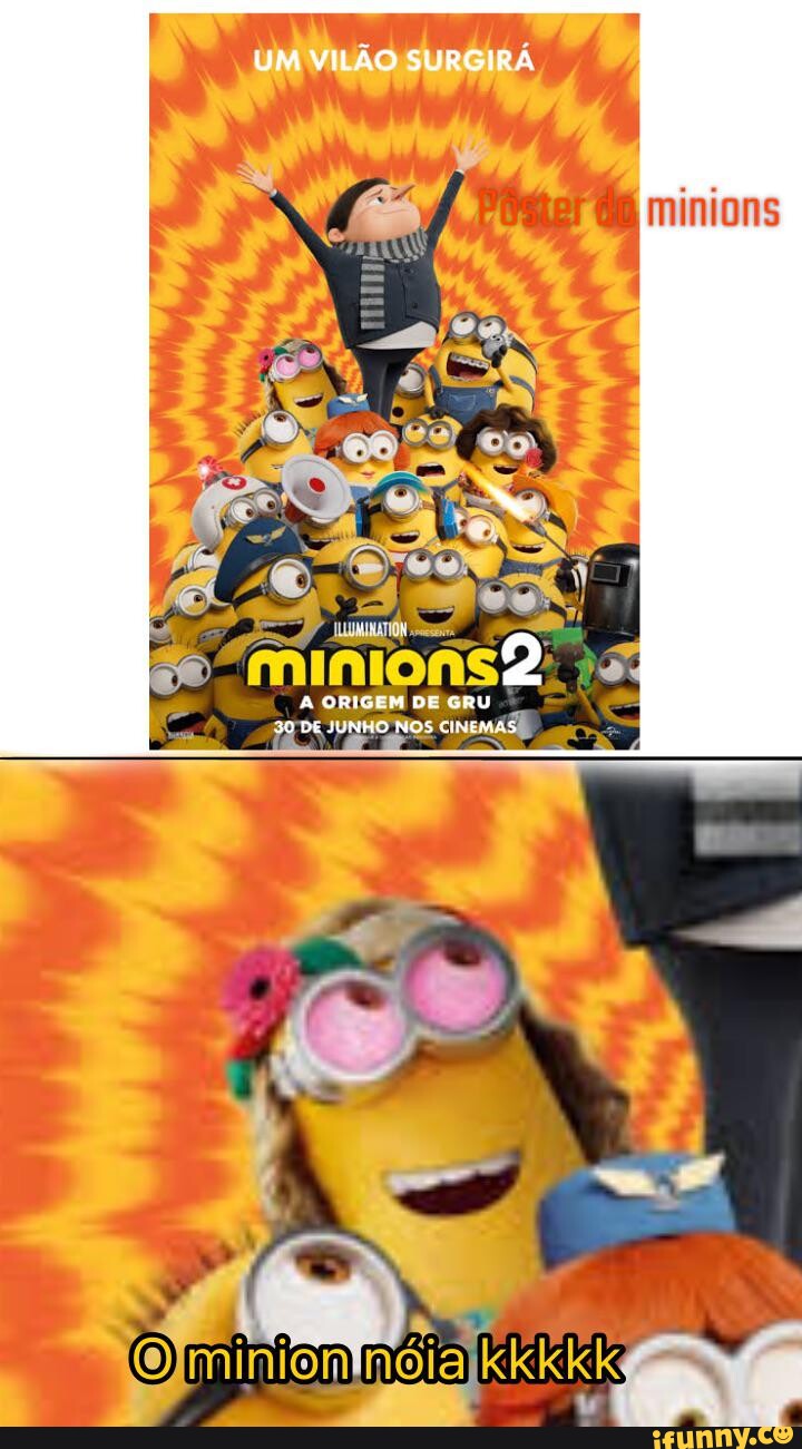 Minions: Ahbagudalaka banana hahahahhahaha paratiparatu pipipop Gru: -  iFunny Brazil