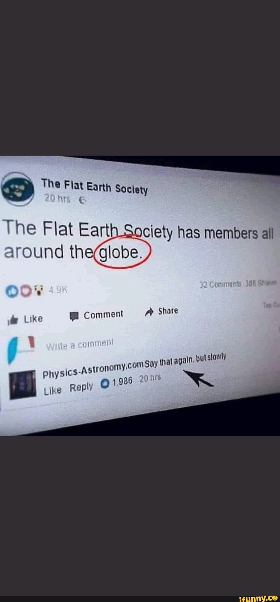 Flat earth members deals all over the globe