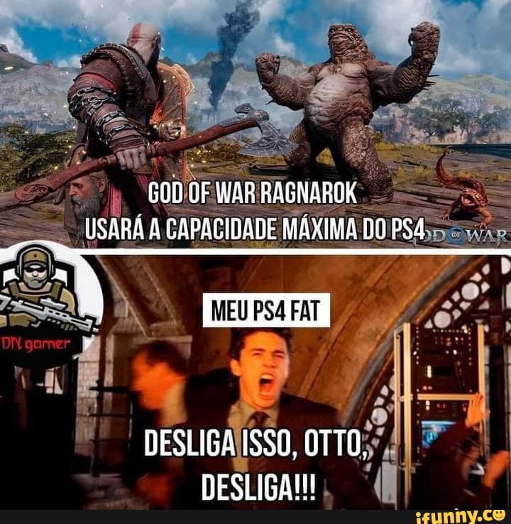 God of War Ragnarök: Imagem vazada de Odin parece um meme