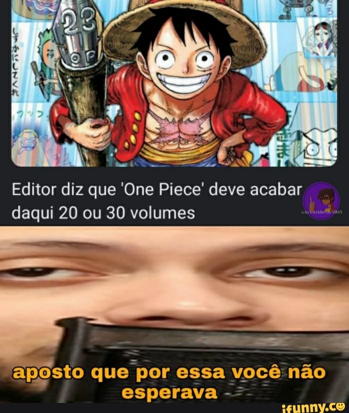 One Piece': editor do mangá afirma que história está chegando ao fim
