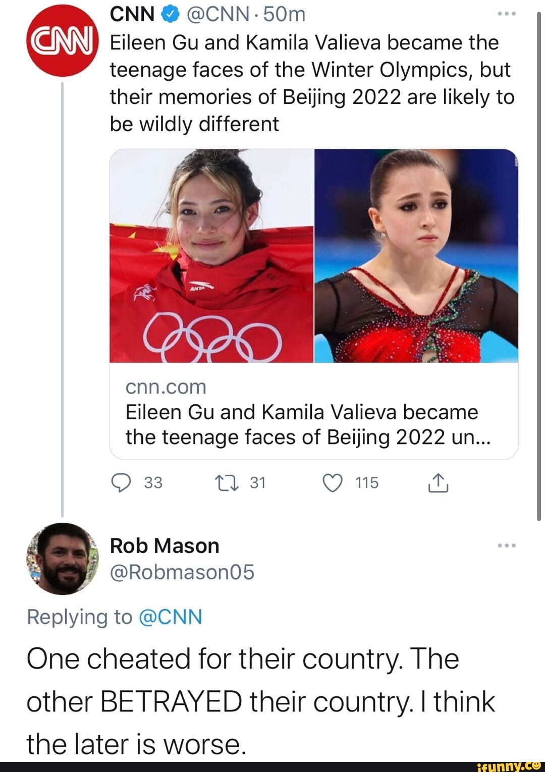 Eileen Gu and Kamila Valieva became the teenage faces of Beijing 2022 under  wildly contrasting circumstances