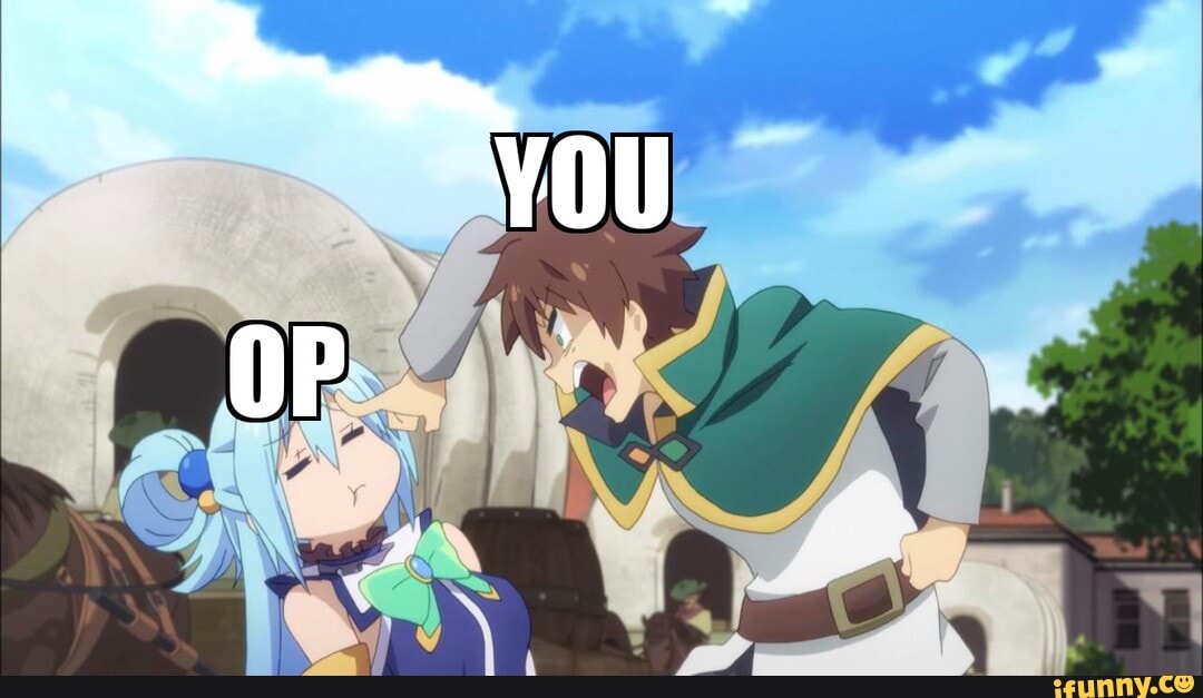 Decidi assistir Konosuba depois de ver alguns memes * - iFunny Brazil