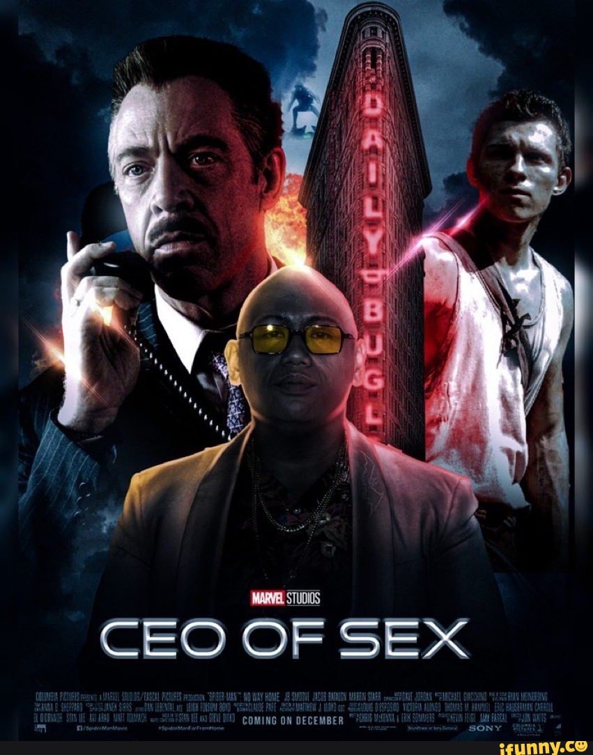 CEO OF SEX SONY HOWE. COMING ON DECEMBER - iFunny Brazil