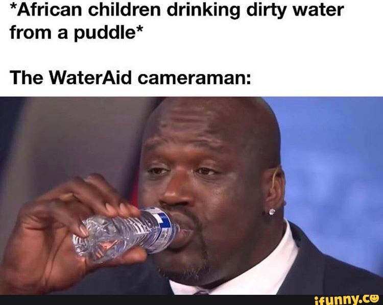 drink water meme