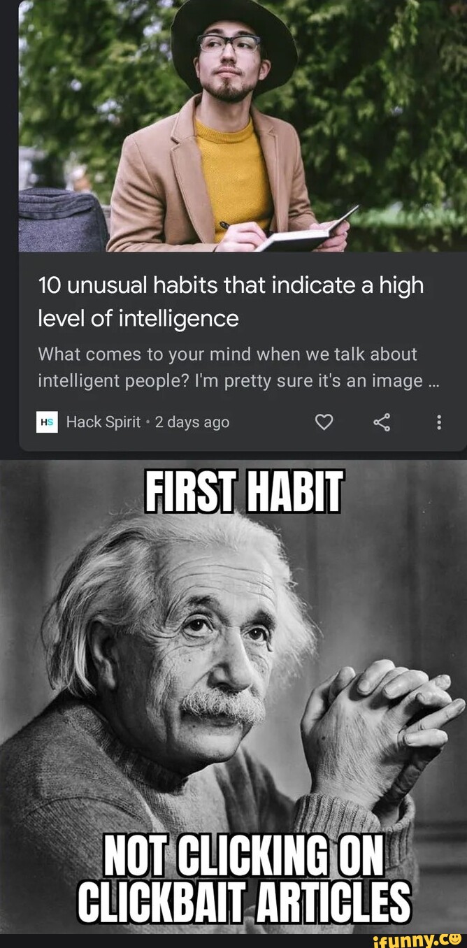 10 unusual habits that indicate a high level of intelligence What