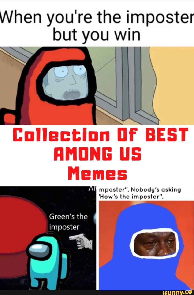 The best Among Us memes