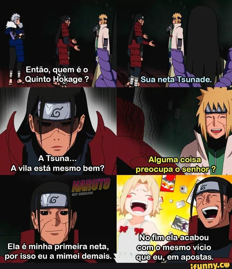 Aposta, Aposta, Naruto