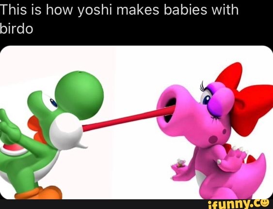 Baby Yoshi And Baby Birdo