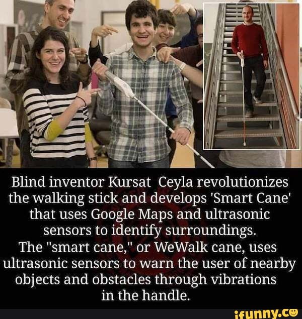 What are the best sensors to be used in smart stick (cane) for