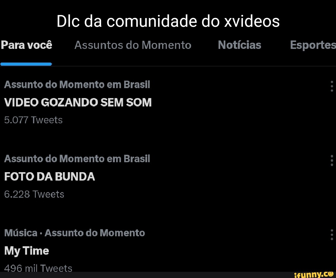 Mangá livre e xvideos competindo pra ver quem tem os melhores comentários -  iFunny Brazil