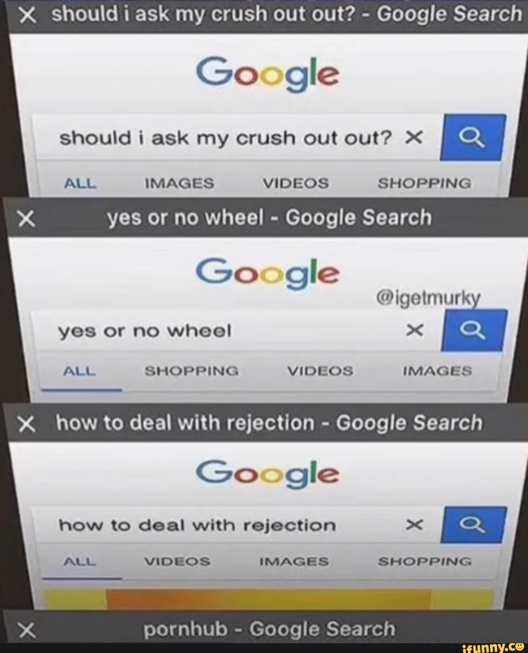 X should i ask my crush out out? - Google Search Google should i ask my  crush