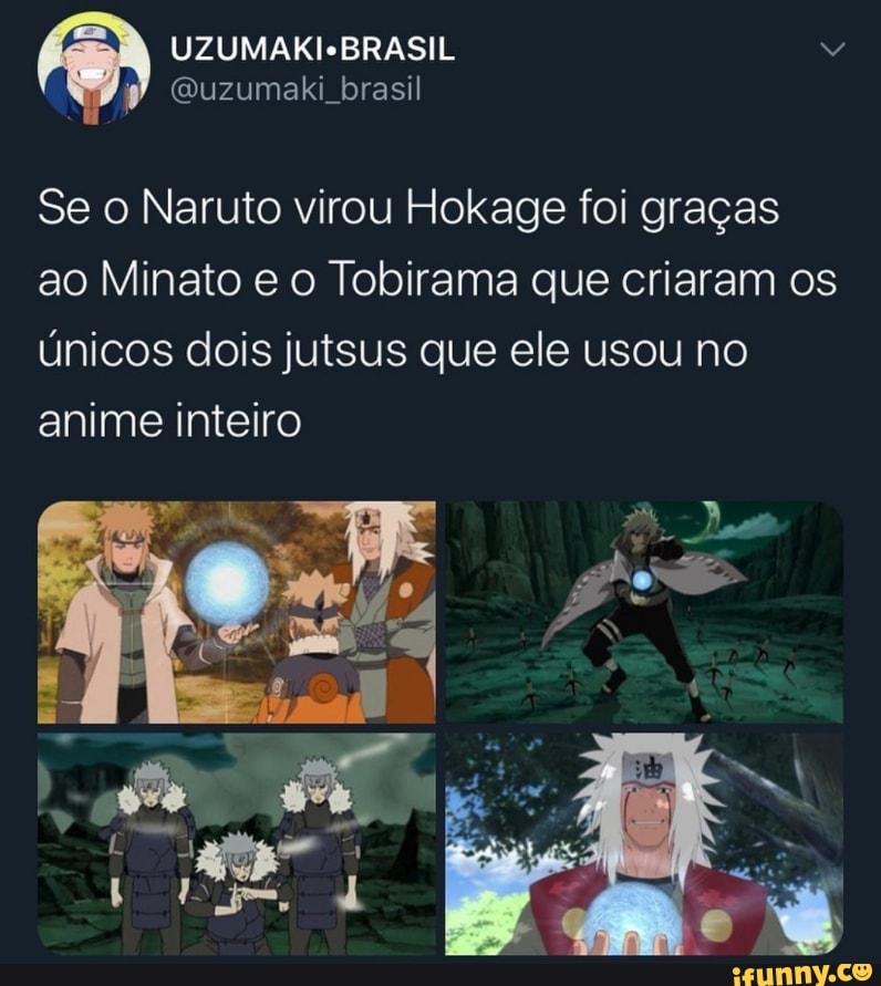 O Obito só não virou Hokage - Fãs de Naruto - Brasil