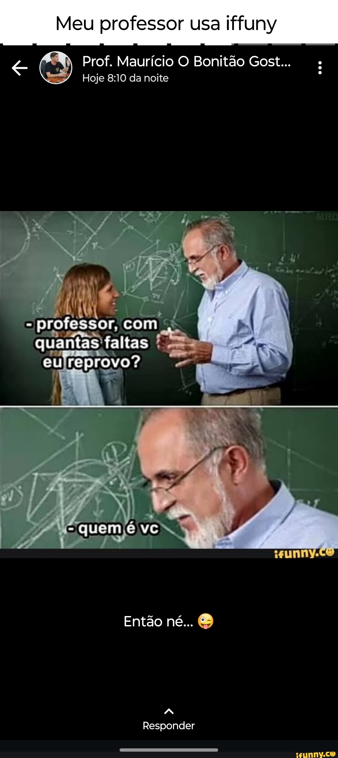 Os memes que o professor de matématica dá risada - iFunny Brazil
