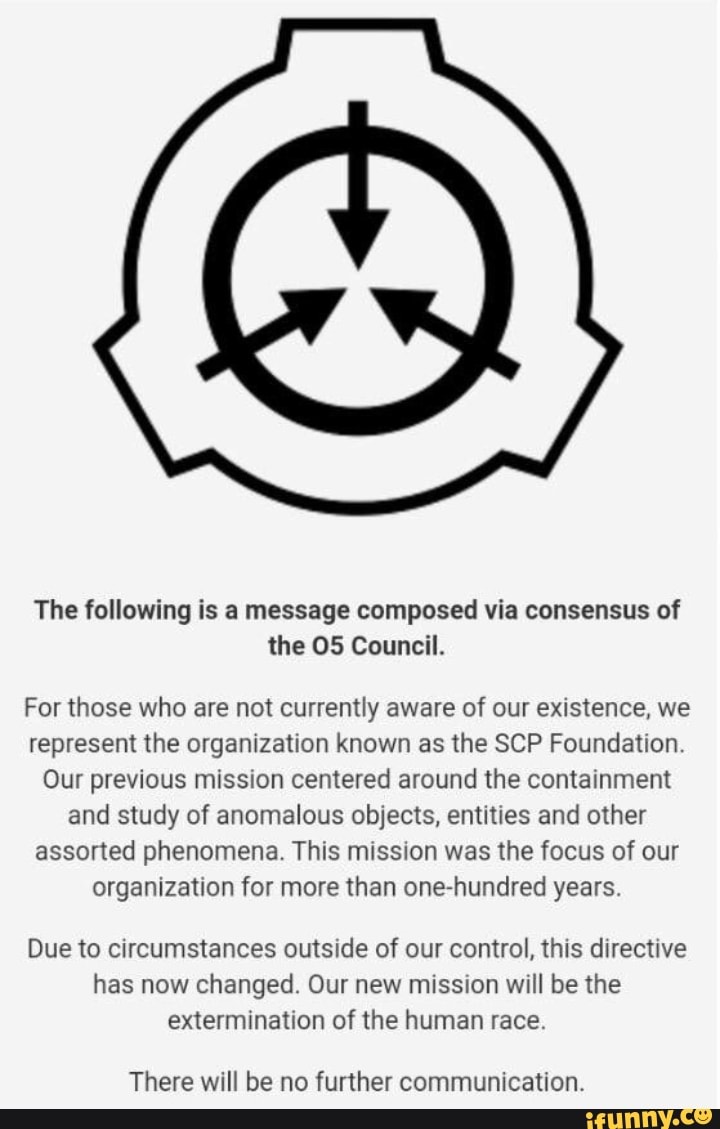 My first thoughts after first week entering the scp community : r/SCP