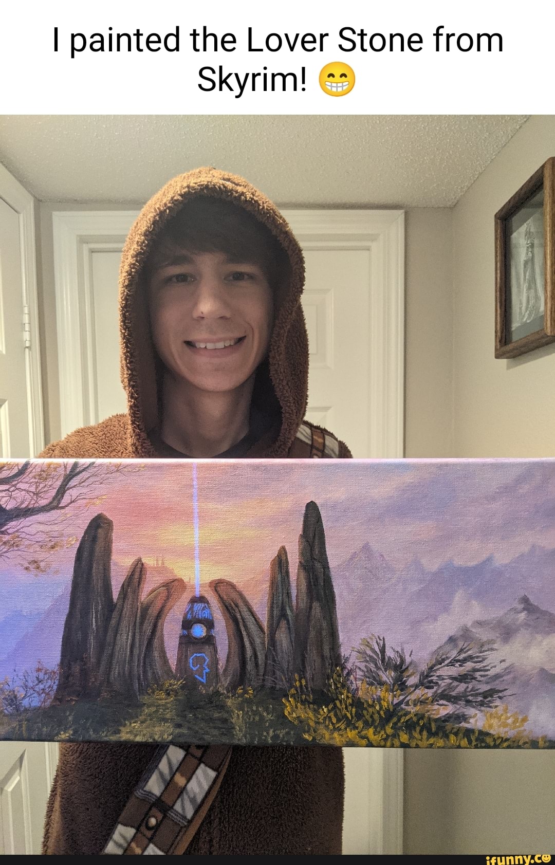 I painted the Lover Stone from Skyrim! - iFunny Brazil