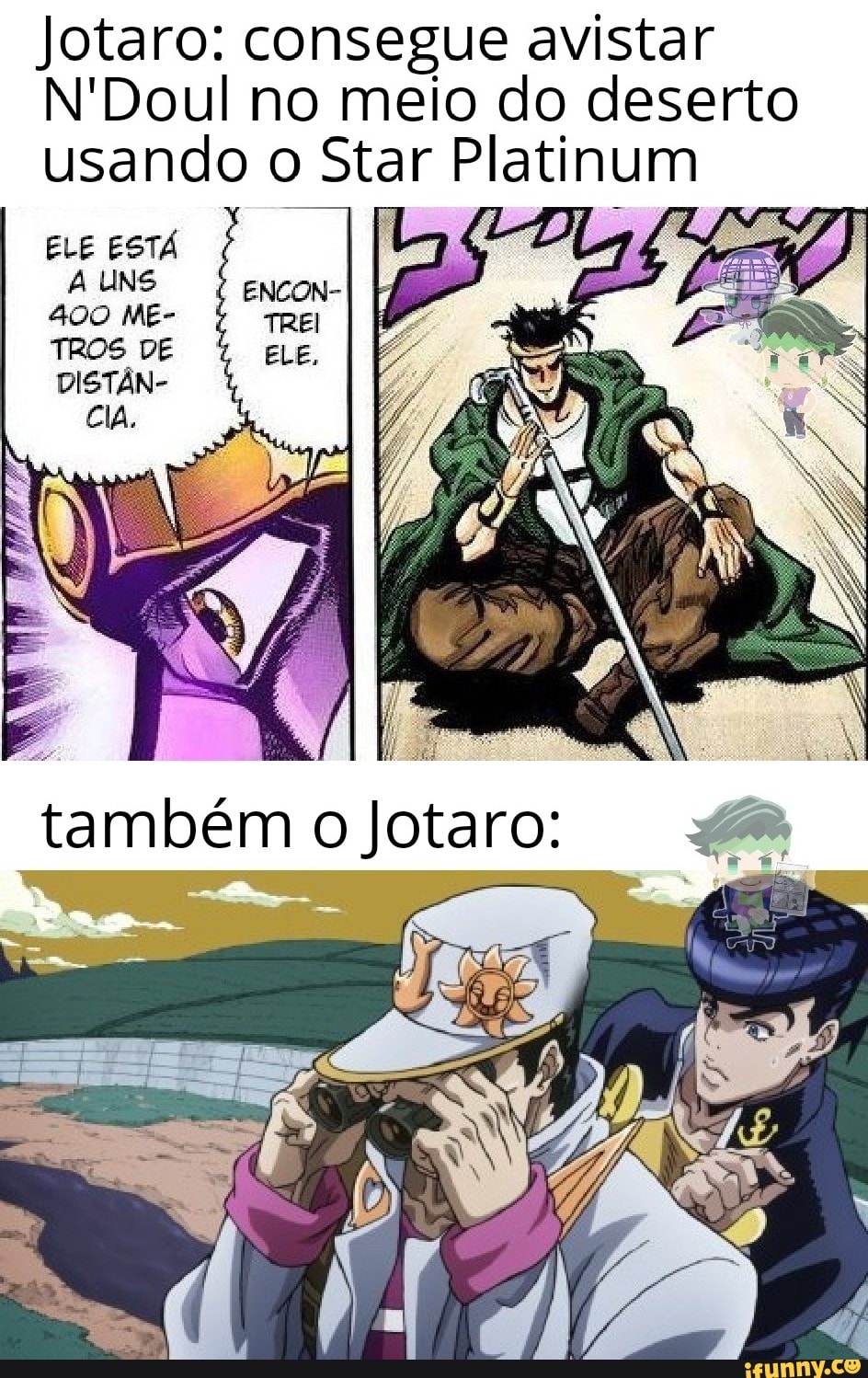 Star Platinum!!!!!!!!!! - Manga Screenshots/Memes