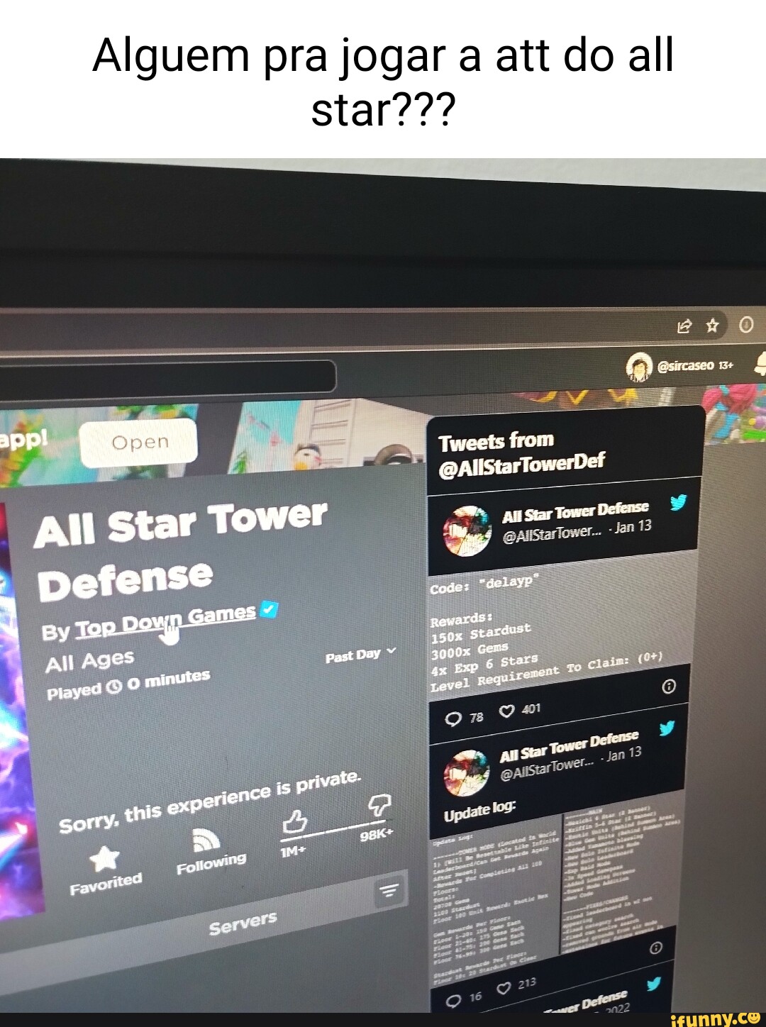all star tower defense in 2022
