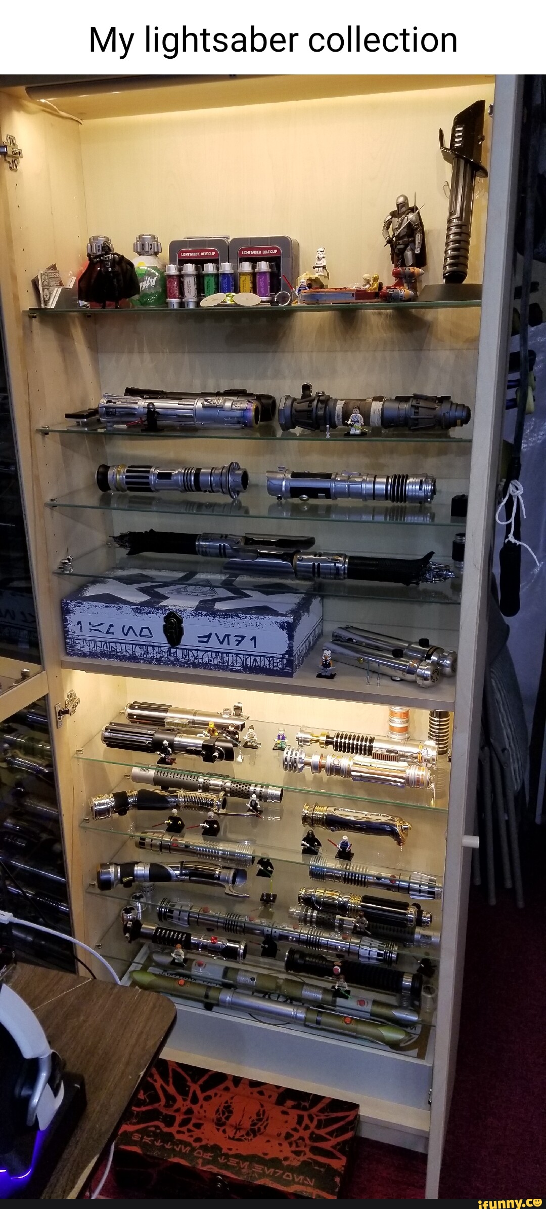 My lightsaber clearance collection