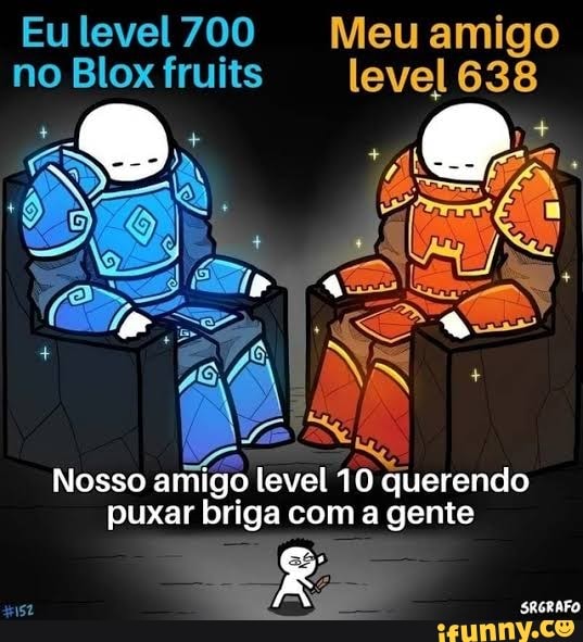 Eu: venço um no blox fruits Meu oponente: - iFunny Brazil