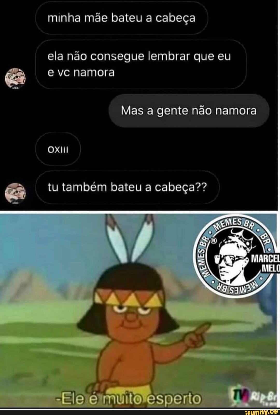 Oxi #meme #memesbrasil #memesengraçados - Quando seu amigo te oferece uma  cerveja e sua namorada diz: Não, ele não quer - iFunny Brazil