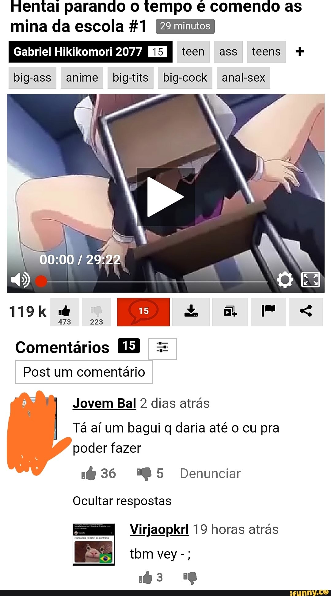 Novo colega de classe: I Meu hobby é assistir hentai. Eu: A classe: -  iFunny Brazil