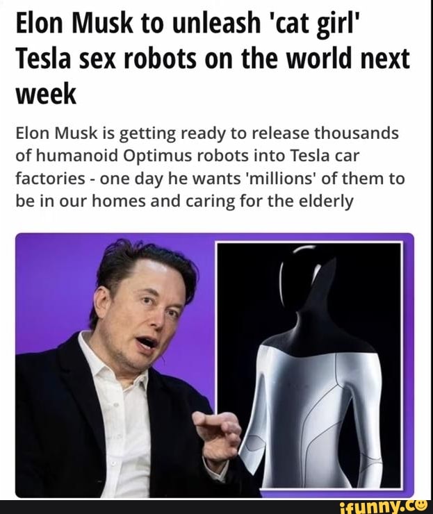 Elon Musk Says He Could Make Catgirl Sex Robots If He Wanted To