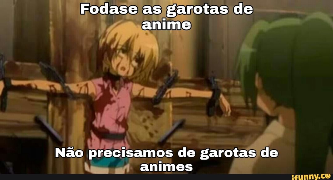 Comentários animes fodase