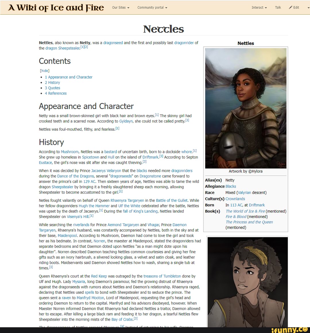 A Wiki OF Ice and Fire Our Sites Community portal ~ Interact Talk