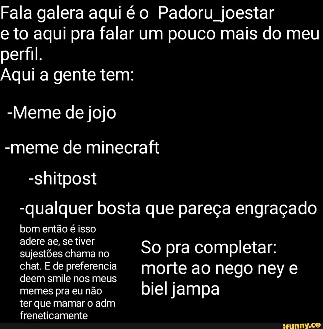 MEMES DE JOJO'S - -1- - Wattpad