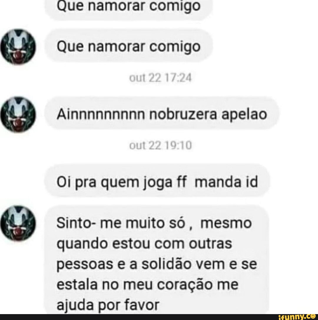 A solidão e o renato me consome - iFunny Brazil