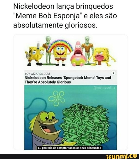 Memes do bob esponja