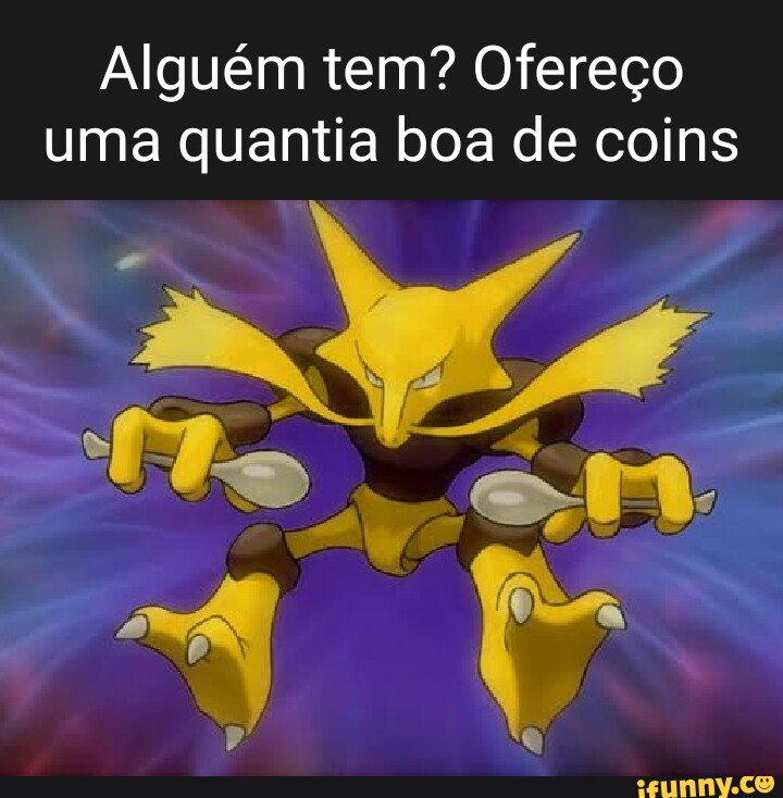 Poksdex, what pokemon i that? That is an Alakazam. - iFunny Brazil