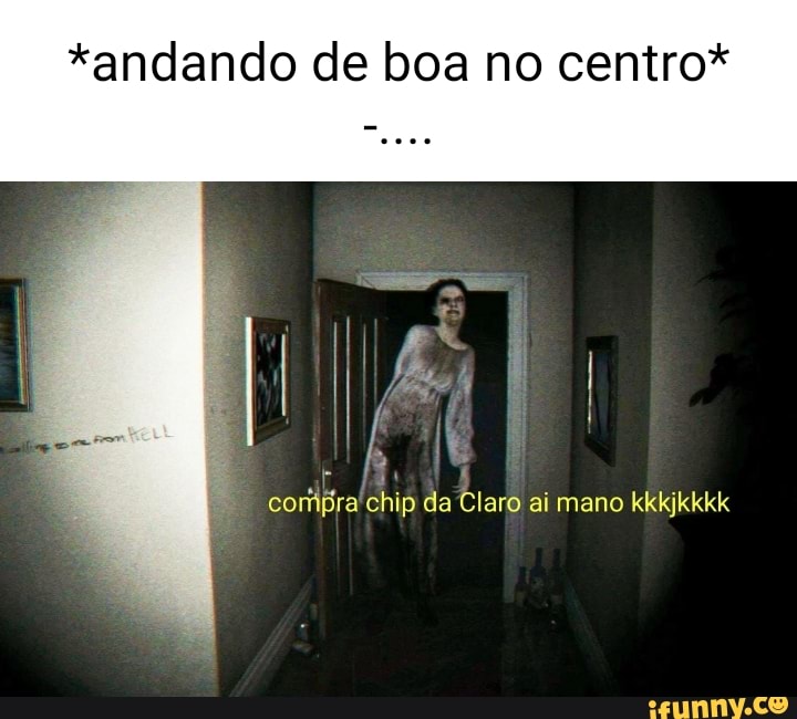 Mano que sorte do castigo KKKIKK, eu só tava andando de? ZE - iFunny Brazil