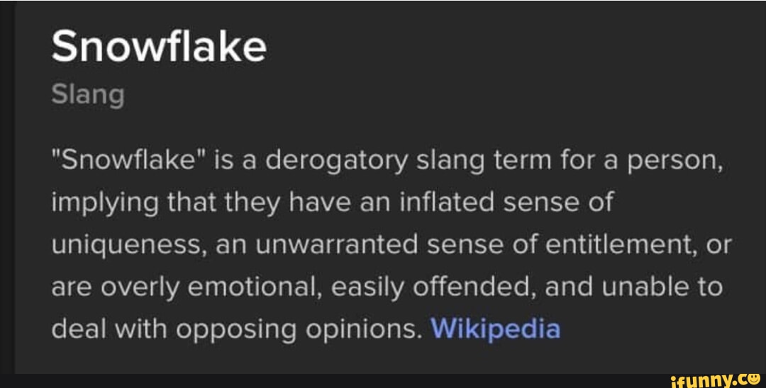 snowflake-slang-snowflake-is-a-derogatory-slang-term-for-a-person