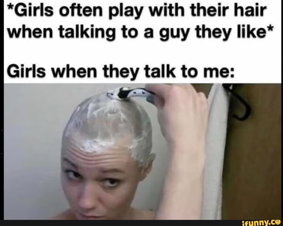 Why Do Girls Play with Their Hair When Talking To Guy?