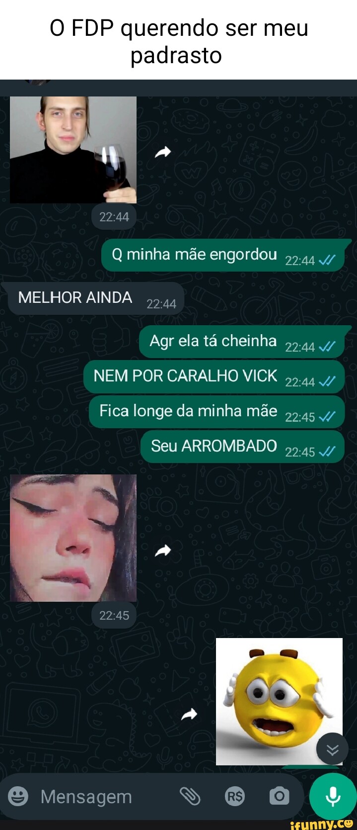 O Fdp Querendo Ser Meu Padrasto Minha Mãe Engordou Melhor Ainda Agr Ela Tá Cheinha Nem Por 1332