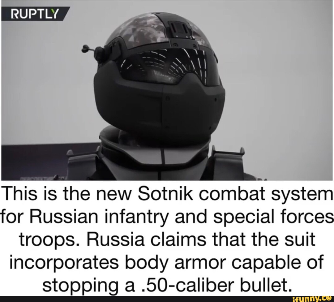 Russian military developing fourth-generation Sotnik combat armor