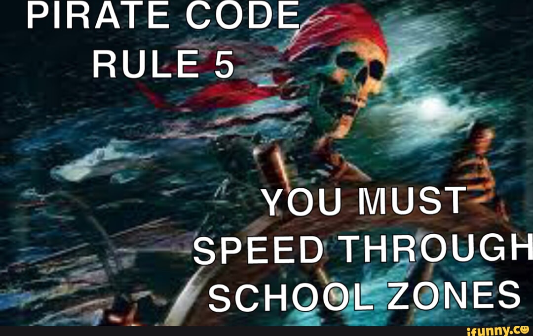 Rule 5 of the Pirate Code, Rules of the Pirate Code
